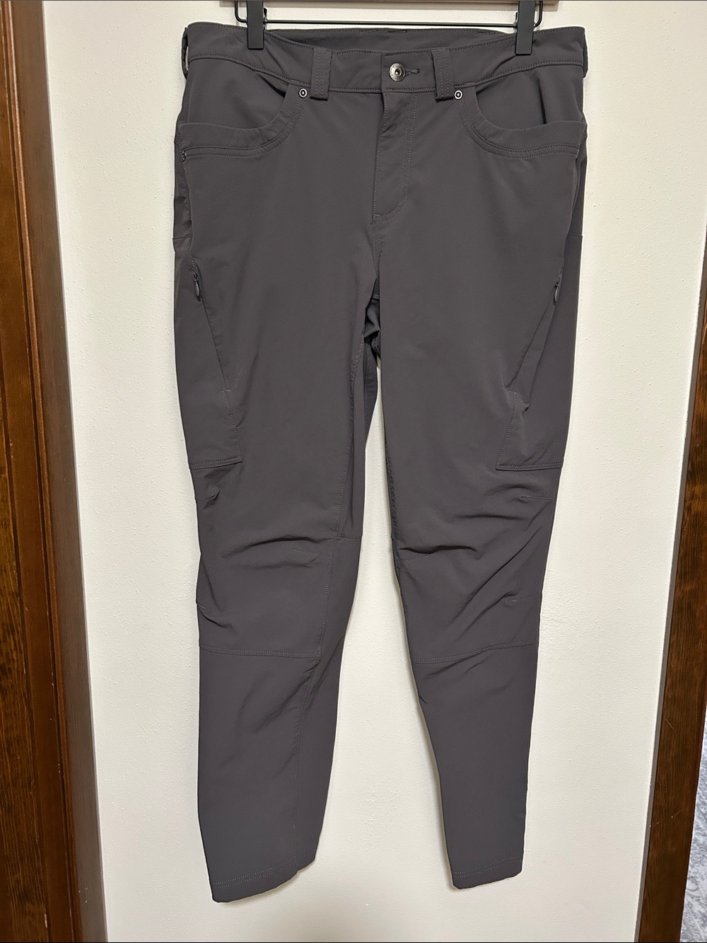 Duluth Trading Flexpedition Stretch skinny Pants in Gray 12 x 29 - Picture 8 of 15